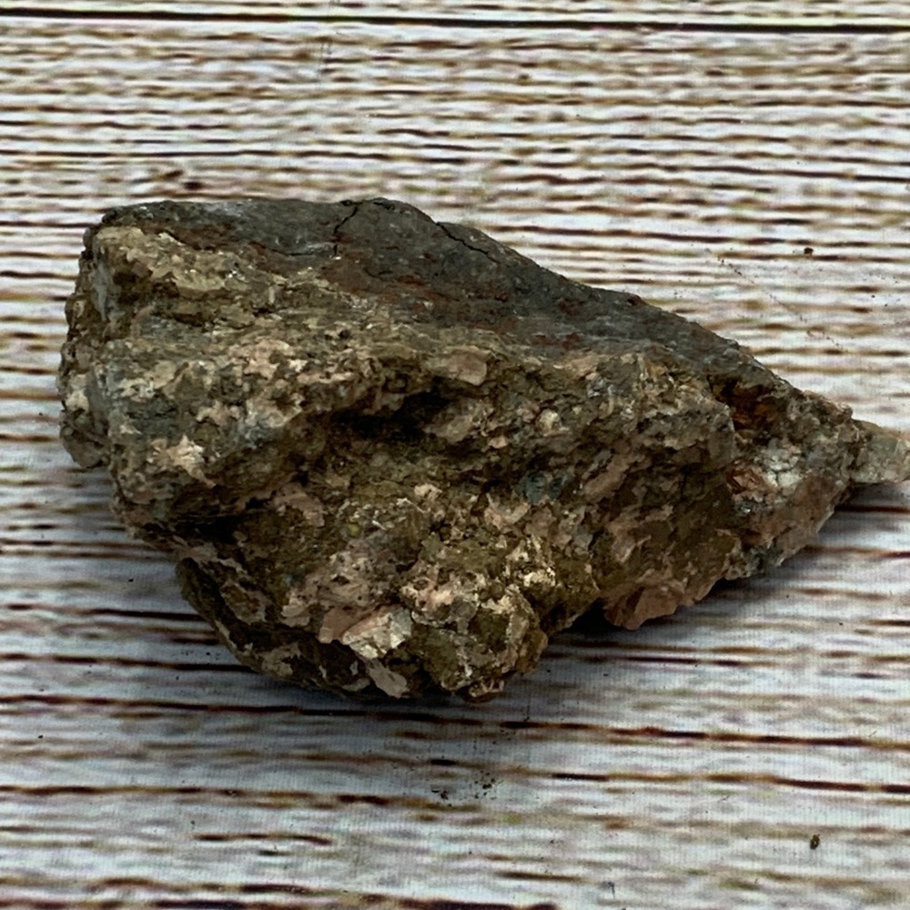 Unique Natural Rock Specimen Earthy Tones